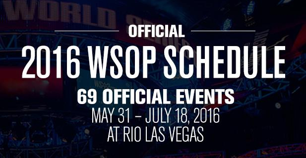 WSOP 2016